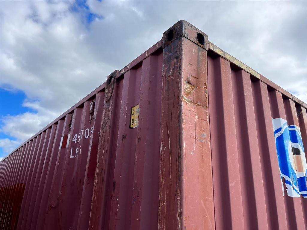 45FT HIGH CUBE X 8FT 6IN WIDE CONTAINER