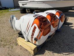 LOT OF (4) 2014 MERCURY OUTBOARD BOAT MOTOR