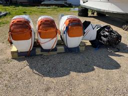 LOT OF (4) 2014 MERCURY OUTBOARD BOAT MOTOR
