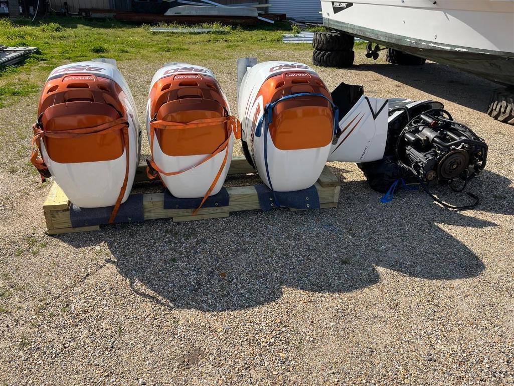 LOT OF (4) 2014 MERCURY OUTBOARD BOAT MOTOR