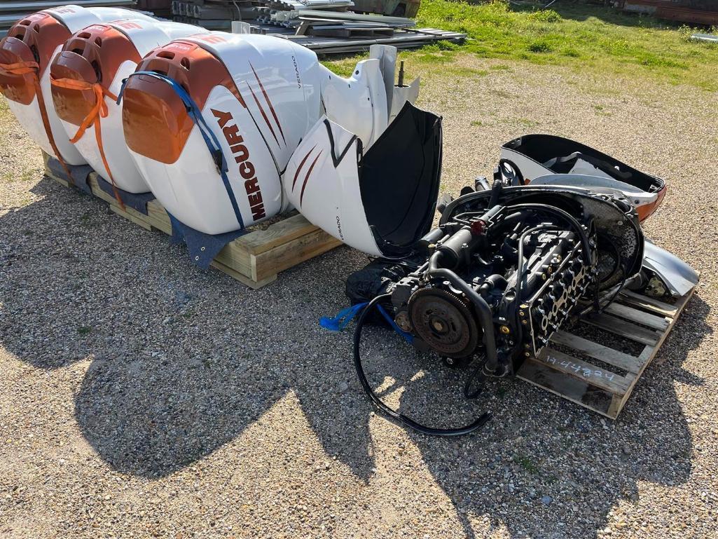 LOT OF (4) 2014 MERCURY OUTBOARD BOAT MOTOR
