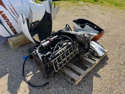 LOT OF (4) 2014 MERCURY OUTBOARD BOAT MOTOR