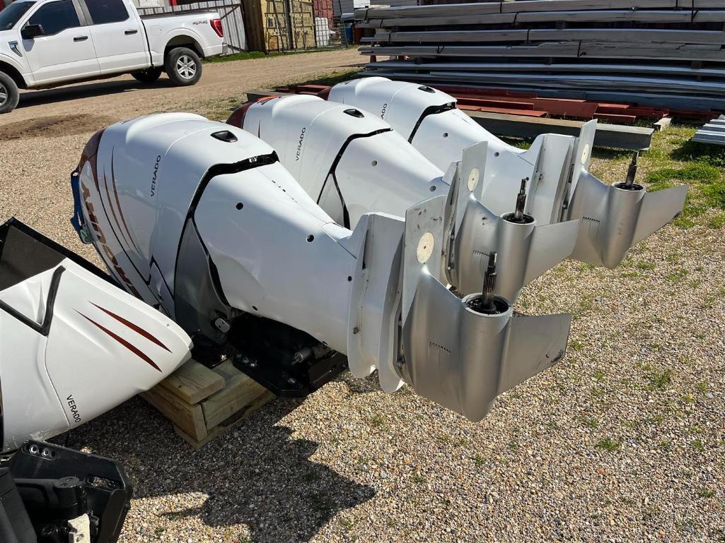 LOT OF (4) 2014 MERCURY OUTBOARD BOAT MOTOR
