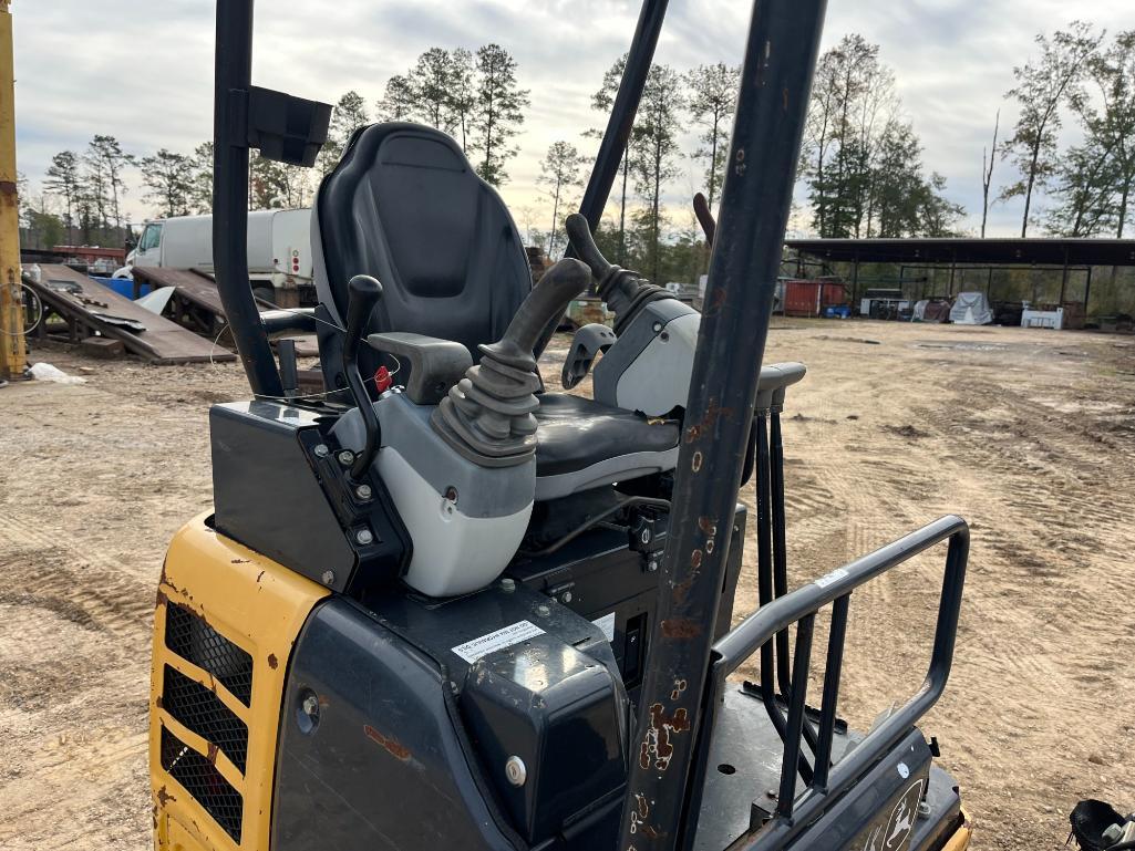 2017 JOHN DEERE 17G MINI EXCAVATOR