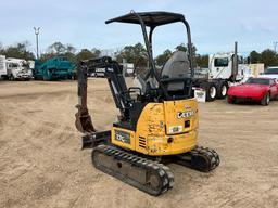 2017 JOHN DEERE 17G MINI EXCAVATOR