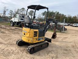 2017 JOHN DEERE 17G MINI EXCAVATOR