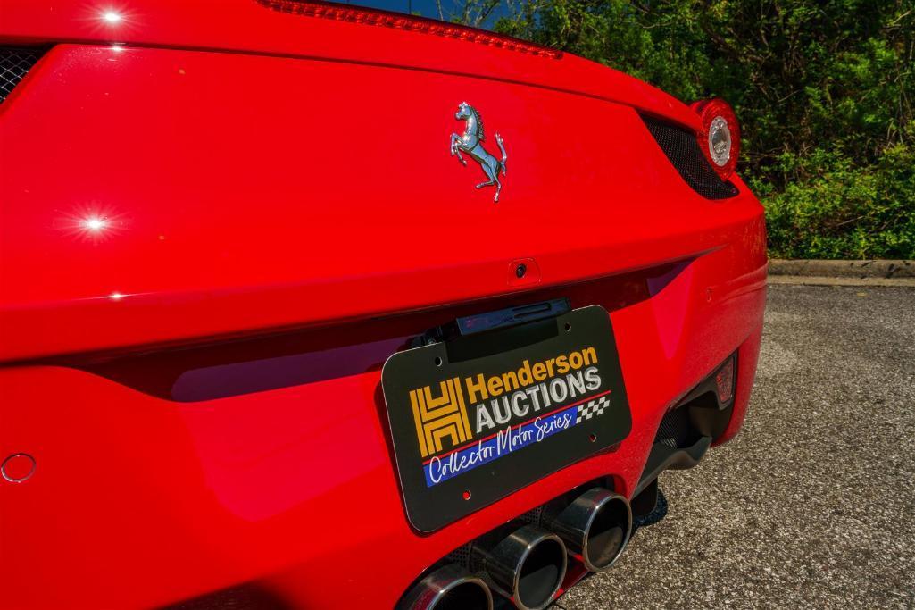 2013 FERRARI 458 SPIDER