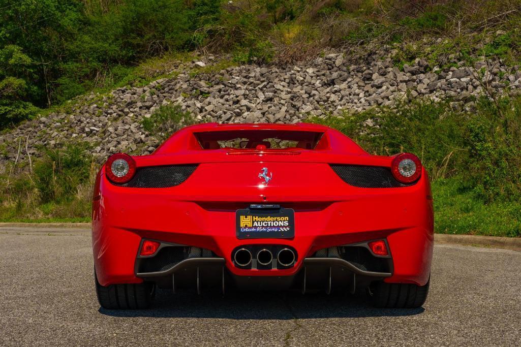 2013 FERRARI 458 SPIDER