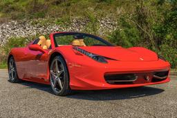 2013 FERRARI 458 SPIDER