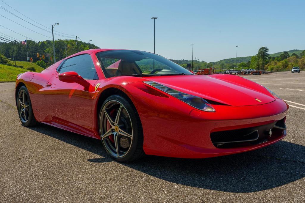 2013 FERRARI 458 SPIDER