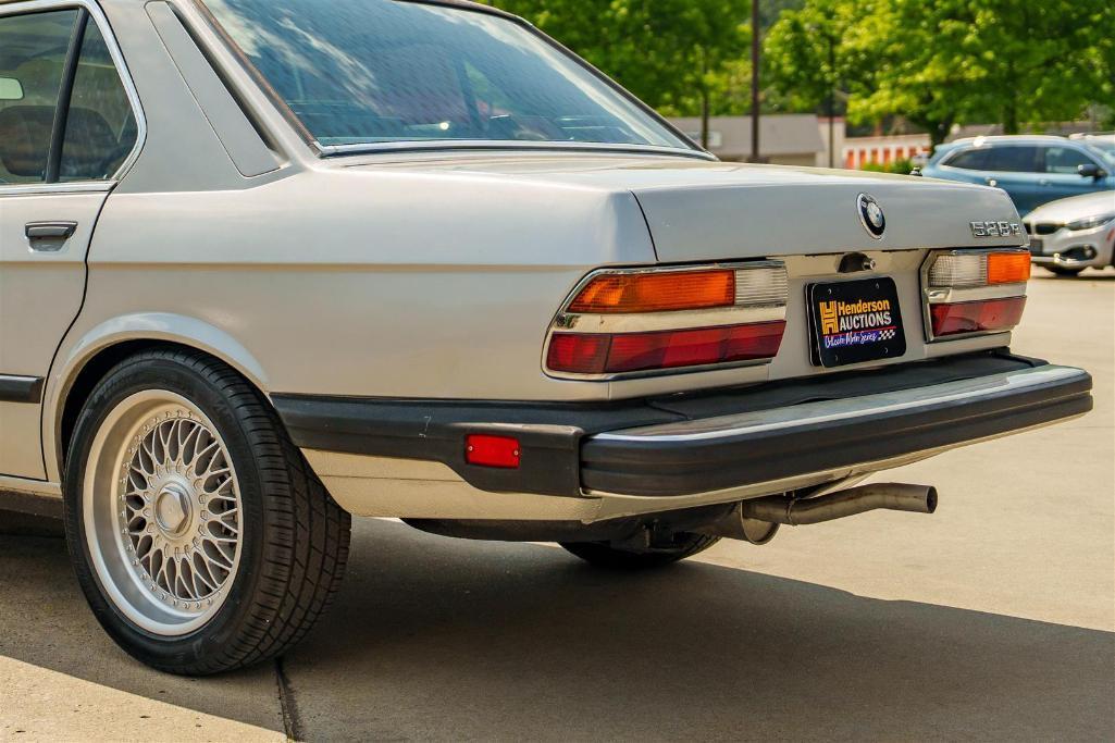 1986 BMW 528E