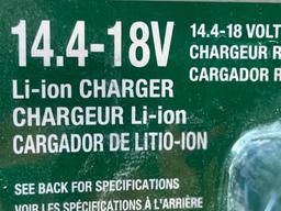 METABO HPT 18V RAPID CHARGER AND DOUBLE BATTERIES KIT