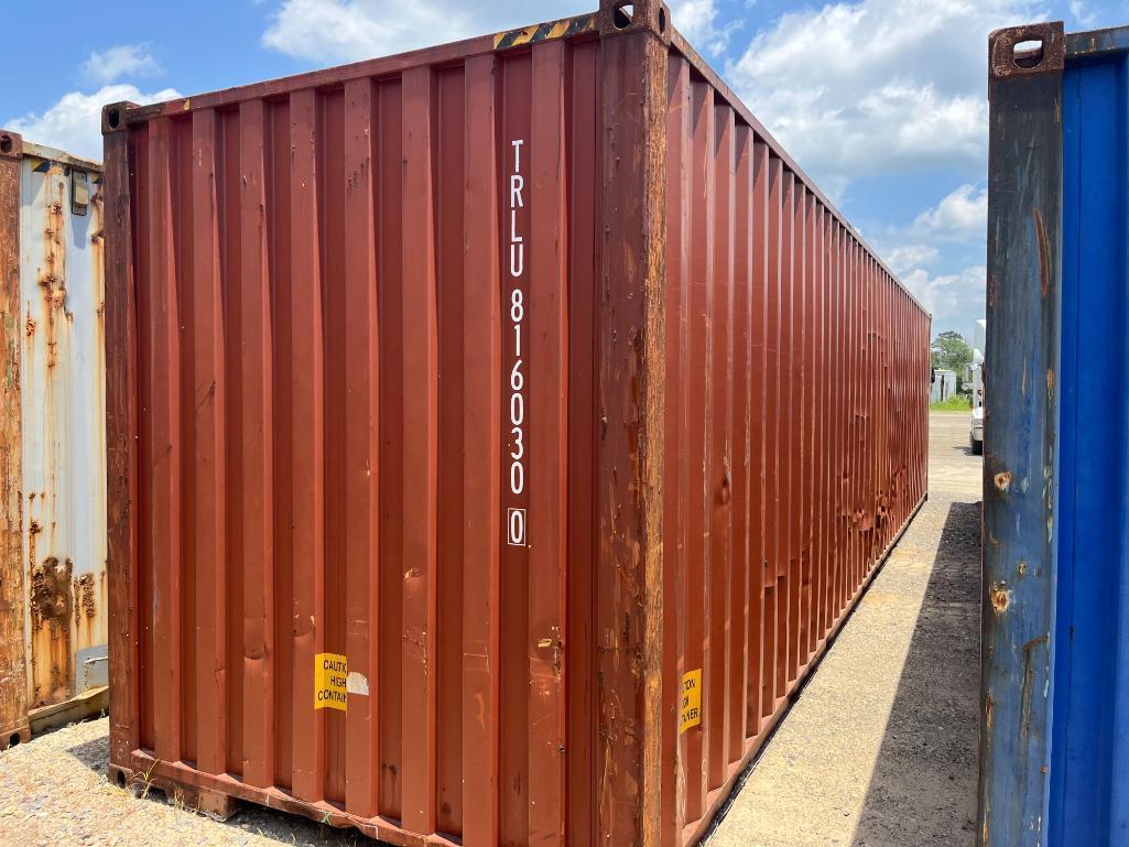 40FT HIGH CUBE CONTAINER
