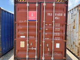40FT HIGH CUBE CONTAINER