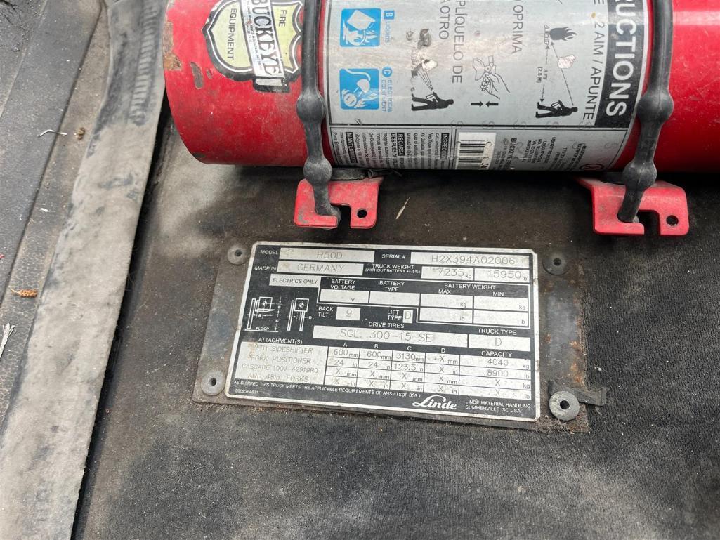 LINDE H50D FORKLIFT
