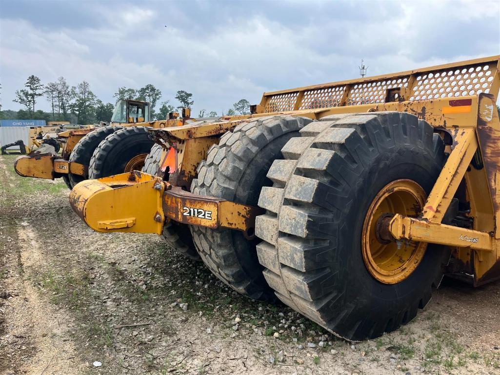 2008 JOHN DEERE 2112E HYDRAULIC PULL SCRAPER
