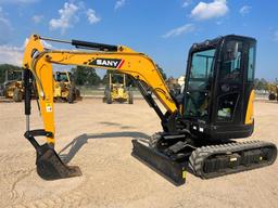 2023 SANY SY35U MINI EXCAVATOR