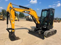 2023 SANY SY35U MINI EXCAVATOR