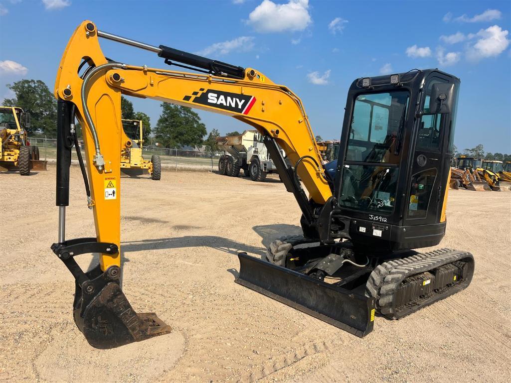 2023 SANY SY35U MINI EXCAVATOR