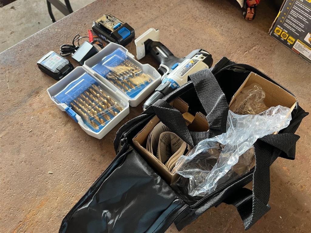 HART 20V 1/2IN DRILL/DRIVER VALUE KIT
