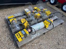 PALLET OF (8) GET TOUGH PULSE START SHOP/BAY LIGHTS