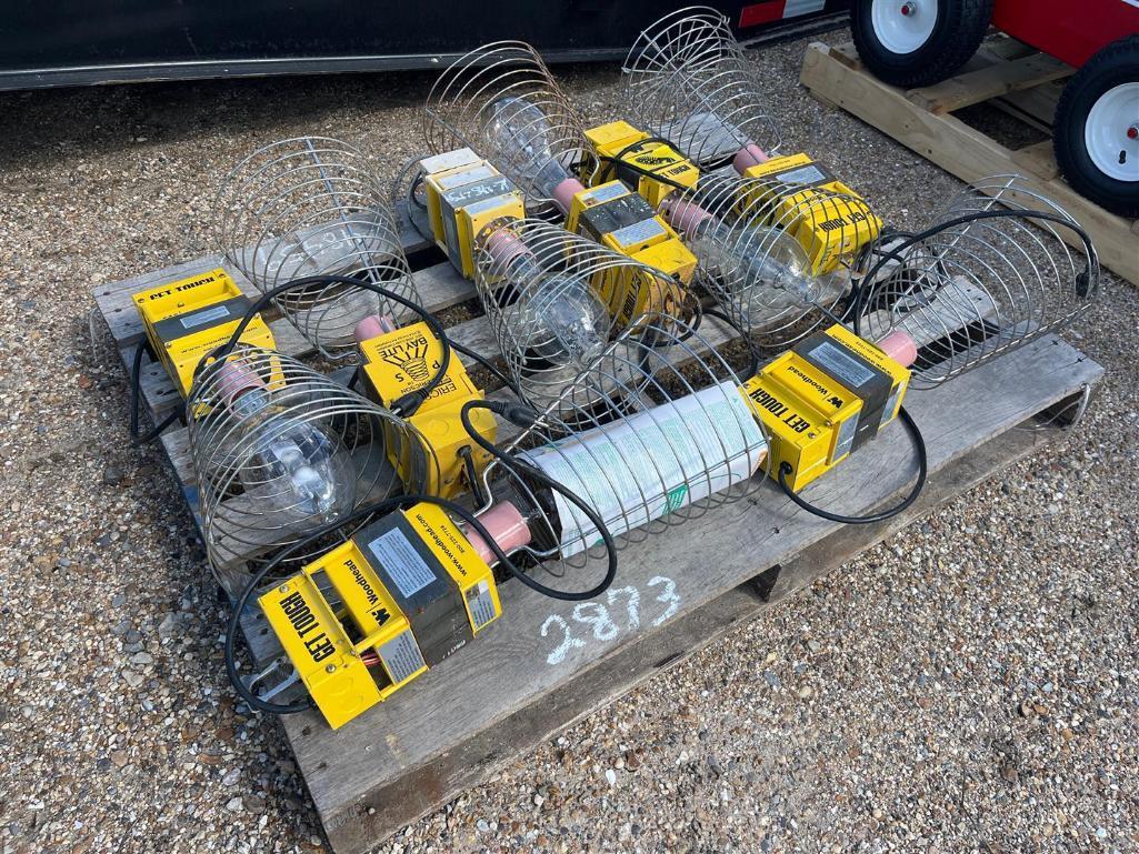 PALLET OF (8) GET TOUGH PULSE START SHOP/BAY LIGHTS