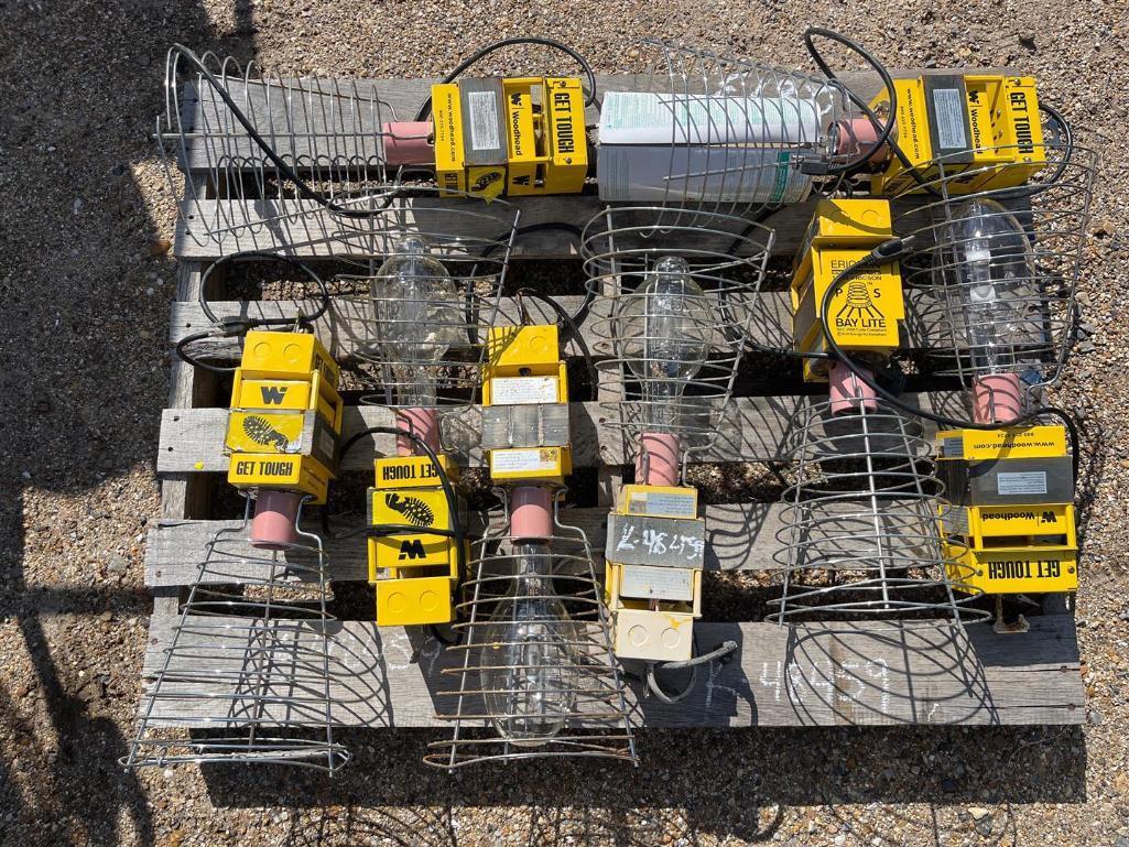 PALLET OF (8) GET TOUGH PULSE START SHOP/BAY LIGHTS