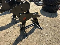 3/8 AR500 STEEL COYOTE SHOOTING TARGER WITH HEART FLAPPER