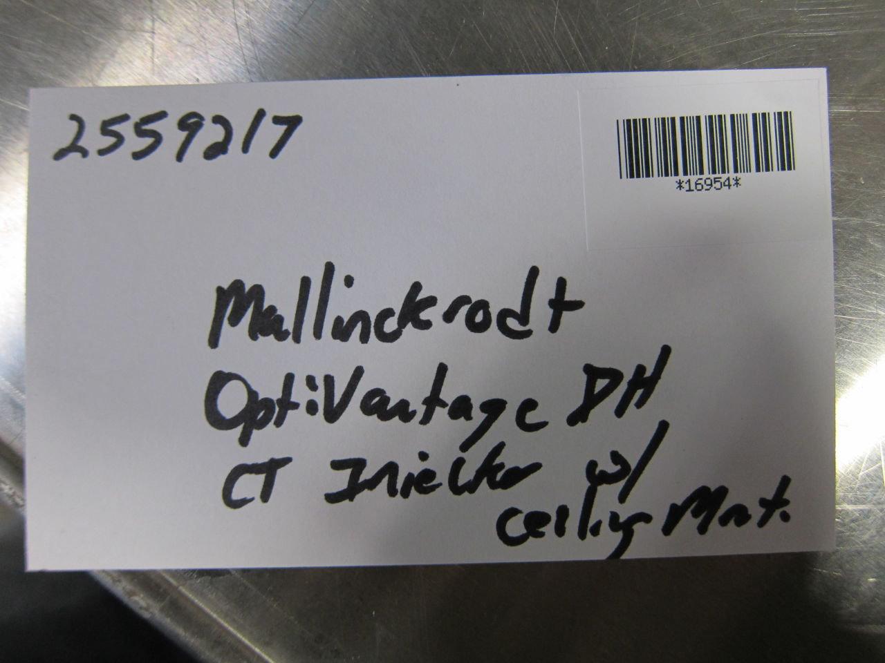 MALLINCKRODT Optivantage DH Injector CT