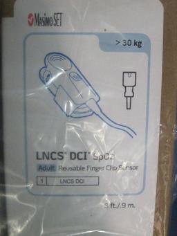 MASIMO LNCS DCI Adult  - Lot of 10 SPO2 Probe