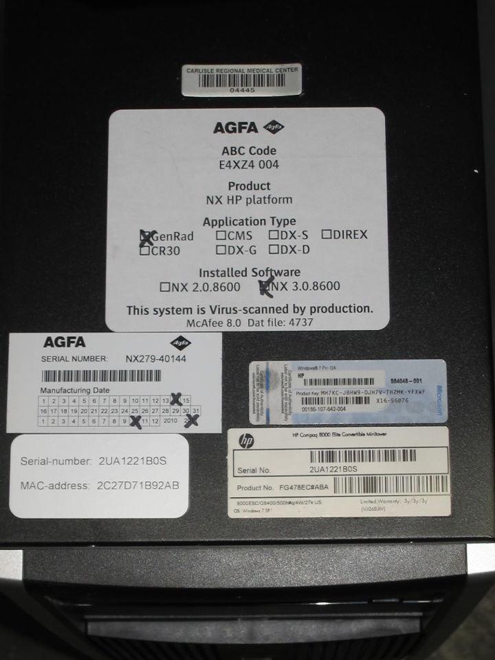 AGFA 25.0 CR