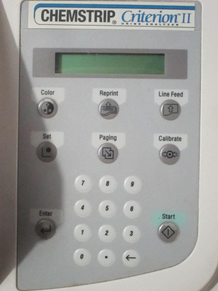 ROCHE Chemstrip Criterion II Urine Analyzer