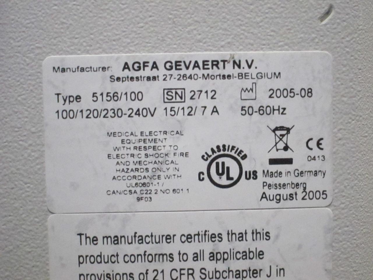 AGFA 25.0 CR