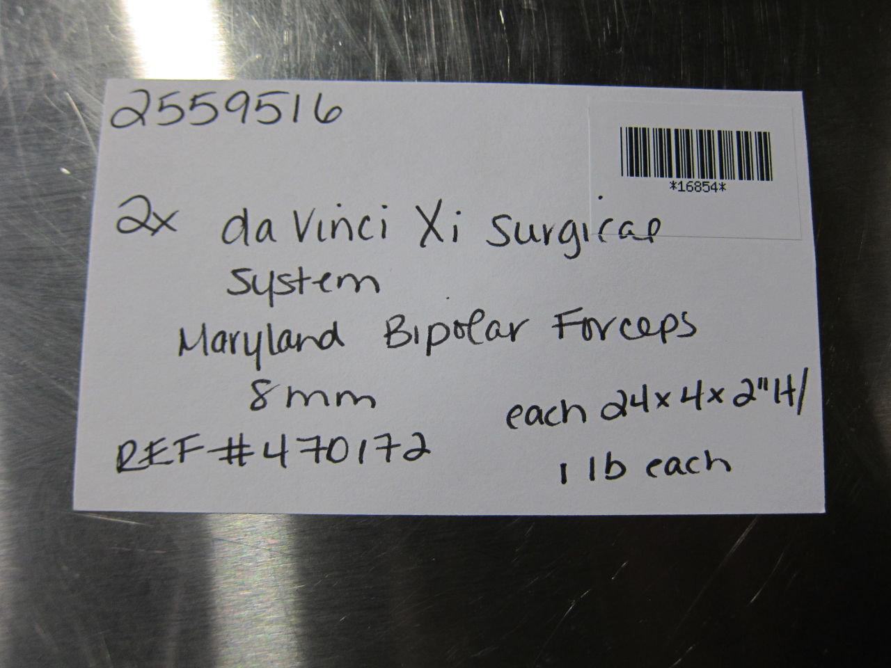 DAVINCI XI SURGICAL 470172 Forceps - Lot of 2