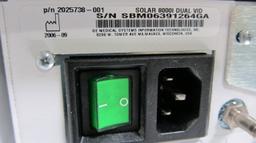 GE Solar 8000i Dual Video  - Lot of 2 Monitor