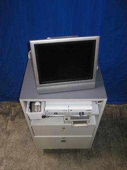 JEDMED 327 820 702 Endostrobo Cam w/ Laryngoscope, Video Printer, Foot Switches, Display Monitor