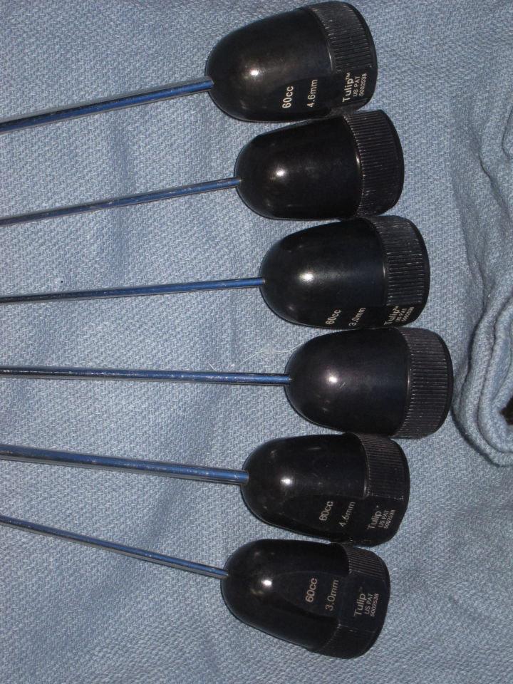TULIP  - Lot of 6 Cannula