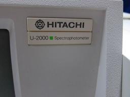 HITACHI U-2000 Spectrophotometer