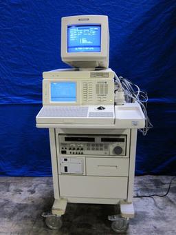 ESAOTE BIOMEDICA Biosound Genesis 3000-AP System w/ 2 Probes, Footswitch, Recorder, Processer