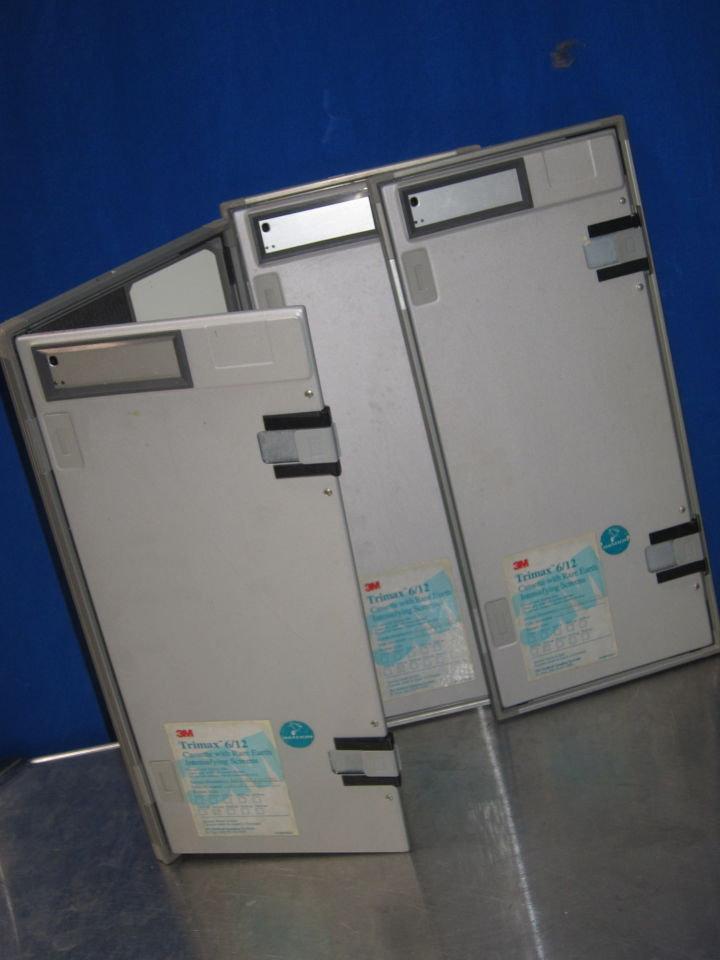 3M Trimax 6/12 w./ Rare Earth Intensifying Screens  - Lot of 3 Cassettes