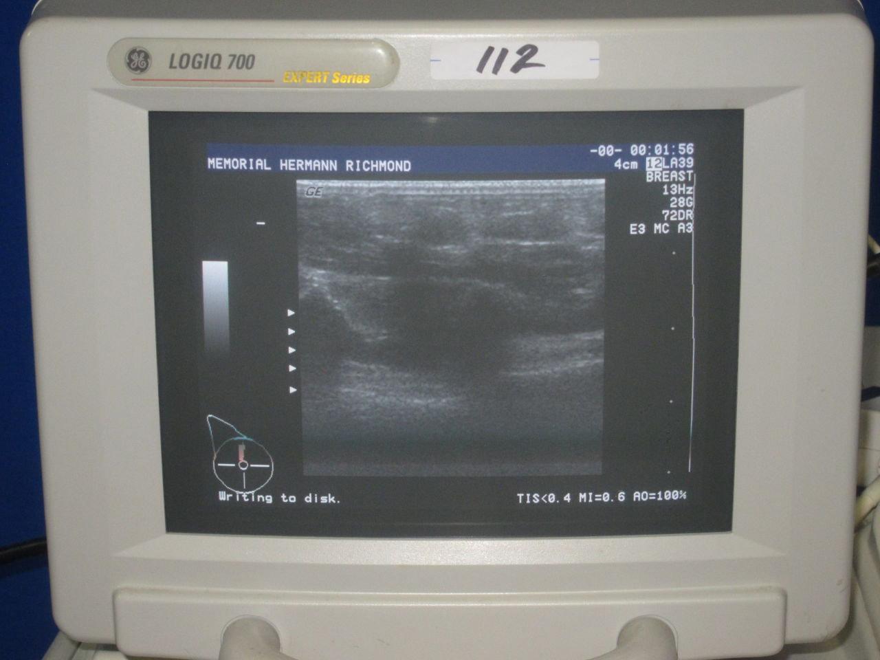 GE Logiq 700 Expert Series System w/ Probes