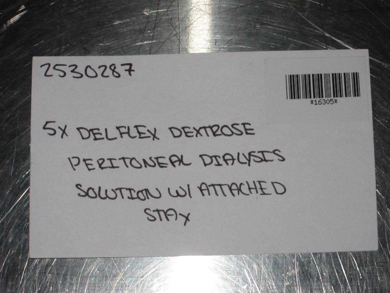 FRESENIUS Delflex Dialysis Solution - Lot of 5
