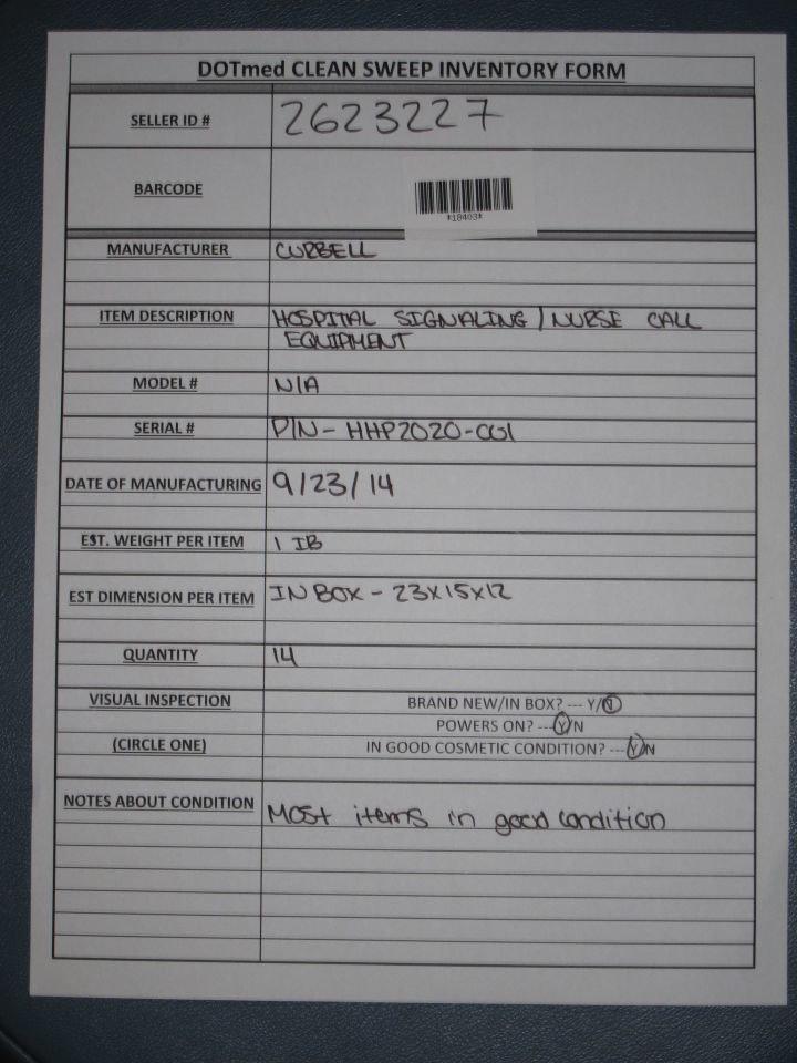 CREST/HILL-ROM Various  - Lot of 73 Telemetry