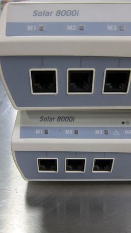 GE Solar 8000i Dual Video  - Lot of 2 Monitor