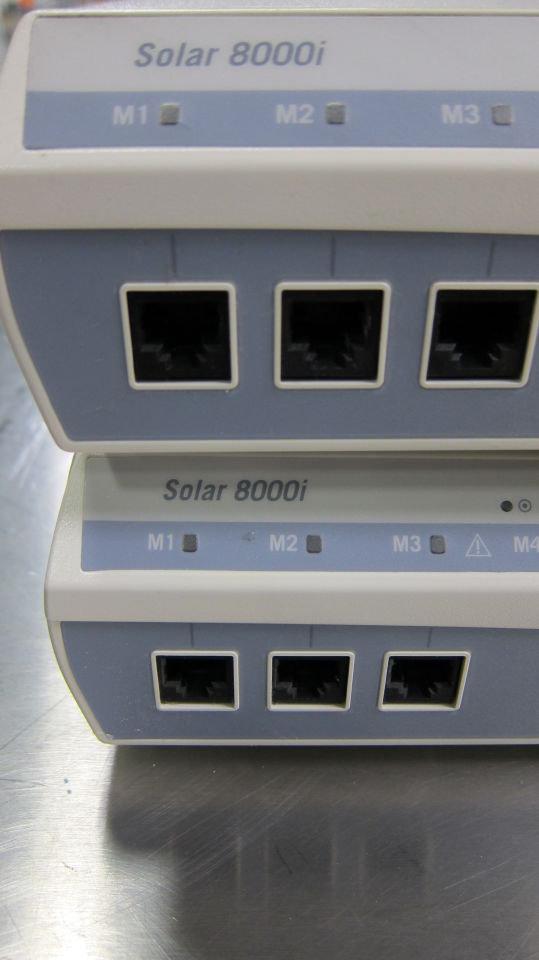 GE Solar 8000i Dual Video  - Lot of 2 Monitor