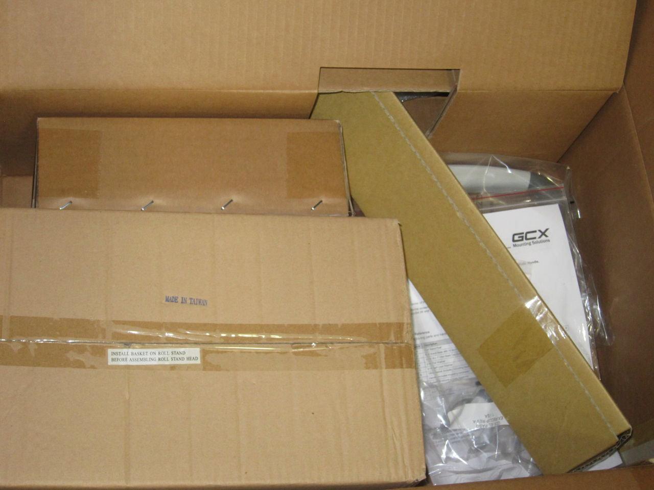 GCX MOUNTING SOLUTIONS Oridion Roll Stand Brand New In Box Monitor Stand