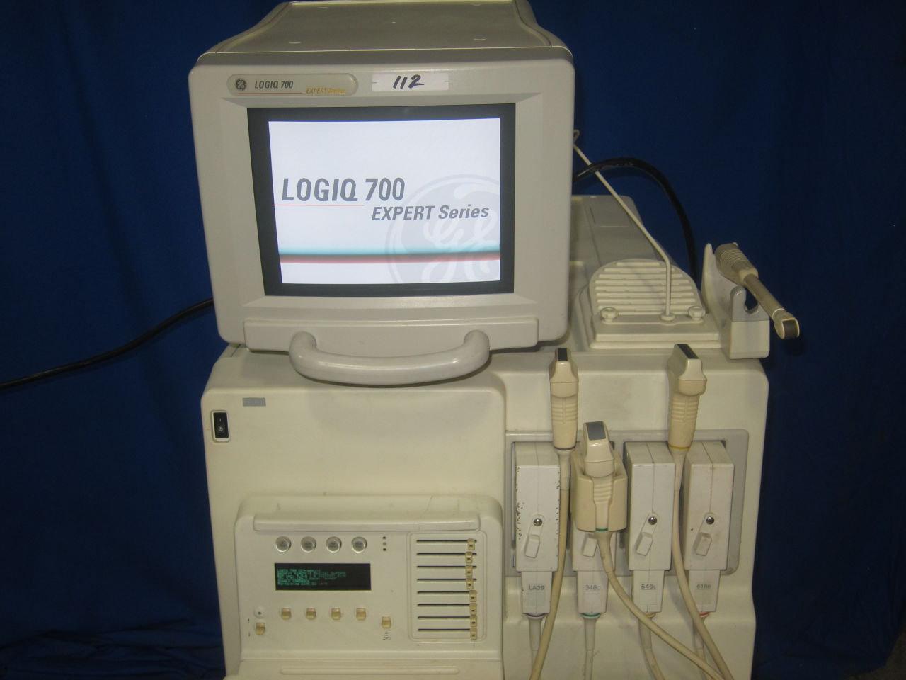 GE Logiq 700 Expert Series System w/ Probes