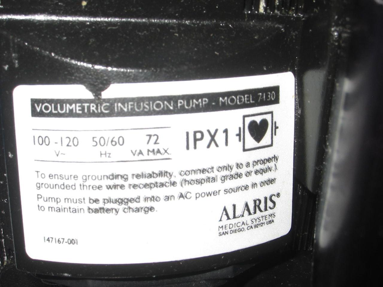 ALARIS 7130  Signature Gold Edition Pump IV Infusion