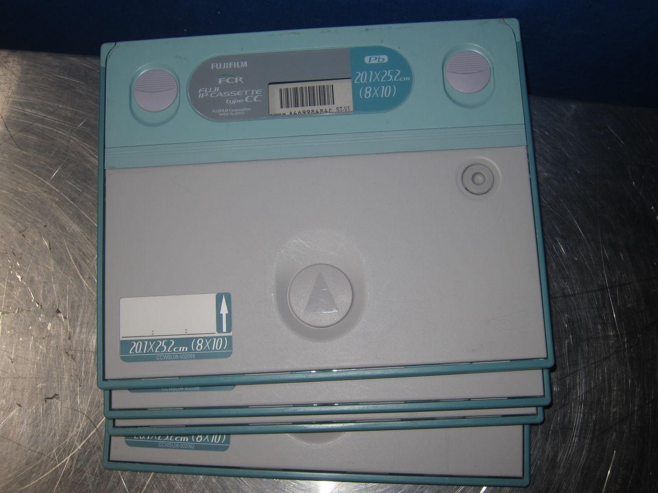 FUJIFILM Type CC  - Lot of 4 CR Cassettes