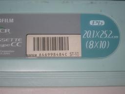 FUJIFILM Type CC  - Lot of 4 CR Cassettes